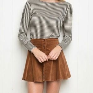Brandy Melville corduroy skirt